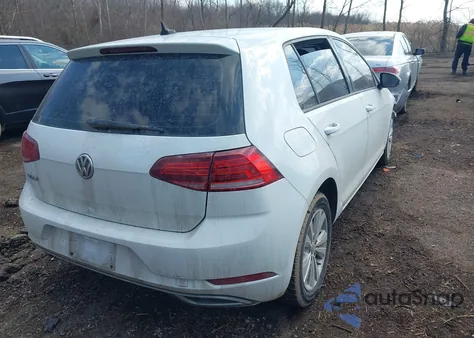 2020 Volkswagen Golf 1.4T Tsi из США, поврежденный, VIN 3VWG57AU0LM000377